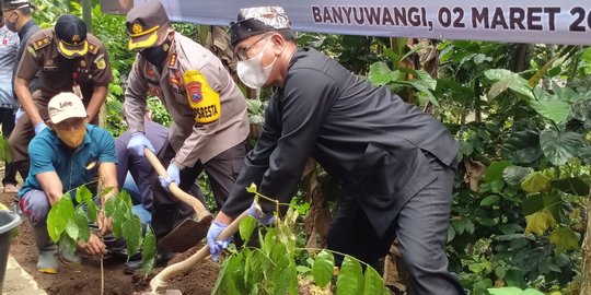 Antisipasi Banjir di Perkotaan, Banyuwangi Tangani Lereng Gunung Ijen