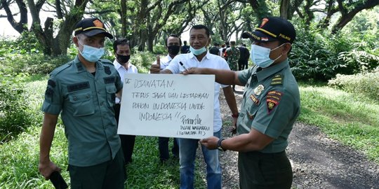 Kunjungi de Djawatan, Puan Tuliskan Pesan untuk Banyuwangi