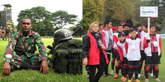 Mantan Pemain AC Milan Junior Kini jadi Prajurit TNI, Ini Sosoknya