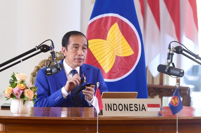 presiden jokowi hadiri ktt asean pbb dan ktt rcep