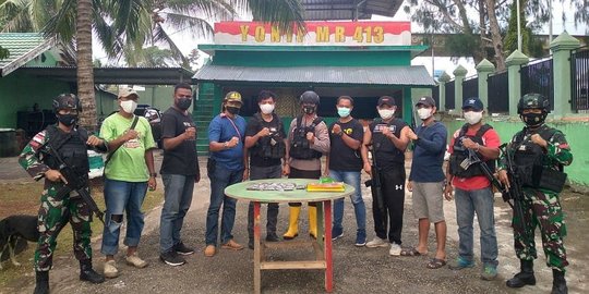 Patroli Gabungan TNI-Polri Temukan 11 Paket Ganja Siap Edar di Perbatasan RI-PNG