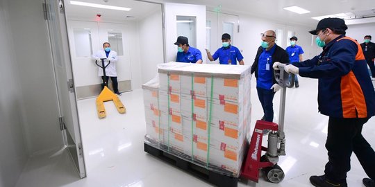 Indonesia Sudah Terima 38 Juta Dosis Vaksin Sinovac