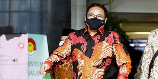 Menteri Agama Yaqut Cholil Qoumas Sambangi KPK