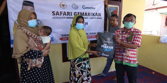 Perangi Stunting, KKP Bagikan Paket Gemarikan untuk 112 Kabupaten/Kota