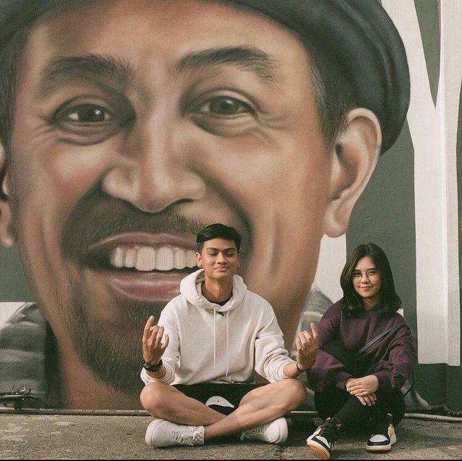 momen kebersamaan ziva magnola dan sang kekasih yang berprofesi pilot