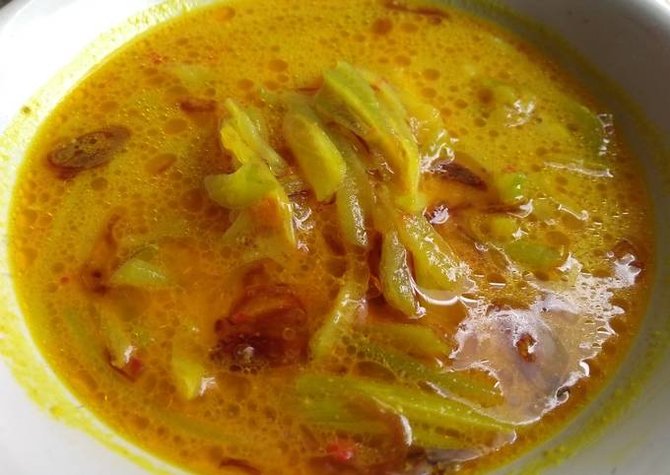 sayur kuah pedas