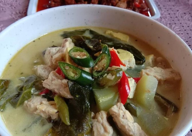 sayur kuah pedas