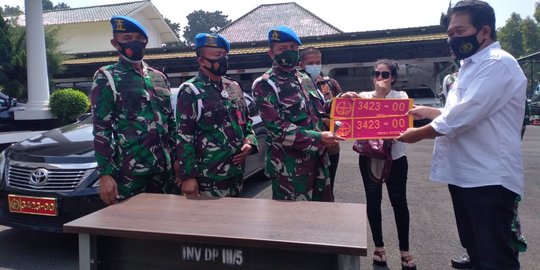 Denpom Limpahkan Kasus Perempuan Pamer Pelat TNI Palsu ke Polrestabes Bandung