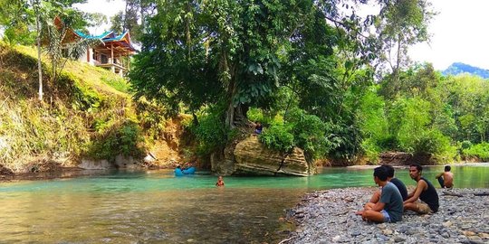 Ada Banyak Spot Menarik, Intip Serunya Wisata Sungai Landak di Sumut