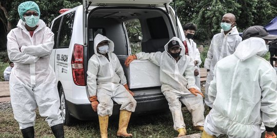 Jawa Barat dan DKI Laporkan Kasus Kematian Covid-19 Tertinggi Hari Ini