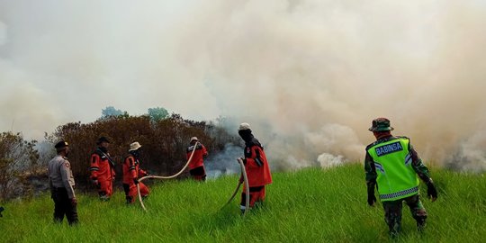 9.000 Anggota Satgas Disiagakan Cegah Karhutla di Sumsel