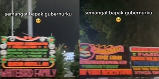 Video Rumah Gubernur Sulsel Dipenuhi Karangan Bunga Usai Ditangkap KPK, Banjir Doa
