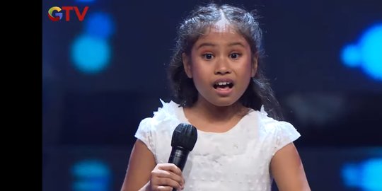 5 Potret Adelways Lay, Kontestan The Voice Kids Indonesia Jago Seriosa