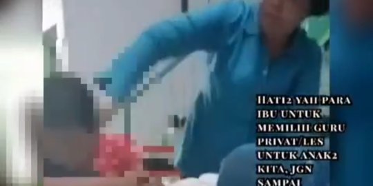 Video Kekerasan Guru Les Tampar Siswanya Ini Viral, Berujung Permintaan Maaf Pelaku