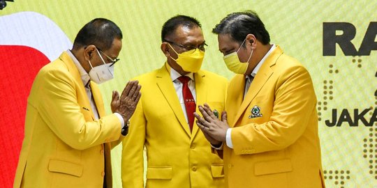 Tutup Rapimnas Golkar, Airlangga Rahasiakan Strategi Pemenangan Pemilu