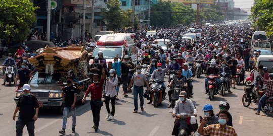 Polisi Myanmar Kabur ke India Karena Tolak Perintah Junta Militer Jadi 19 Orang