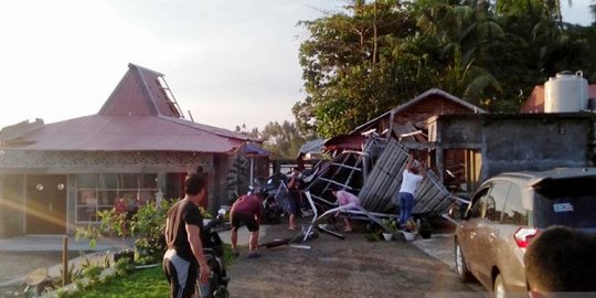 Puluhan Rumah di Gunungsitoli Rusak Diterjang Puting Beliung