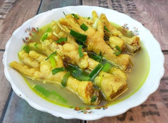 cara membuat soto ceker