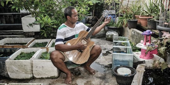 Geliat Industri Gitar Rumahan Bertahan di Masa Pandemi