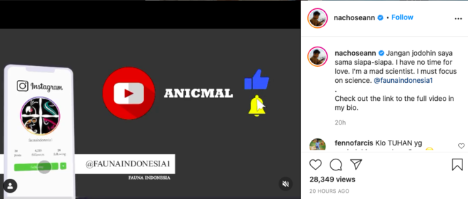 dijodohkan dengan felicia tissue nicholas sean putra ahok beri jawaban menohok