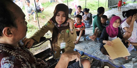 Dampak Banjir, Ratusan Warga Perumnas Antang Makassar Mengungsi