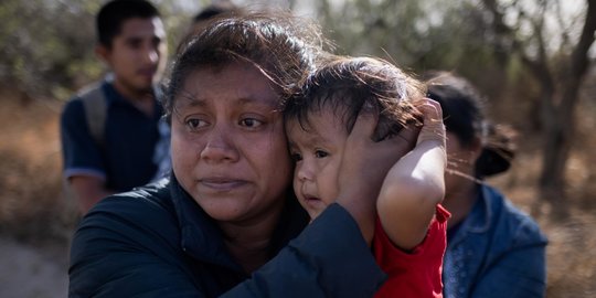 Nestapa Imigran Amerika Tengah Usai Melintasi Perbatasan