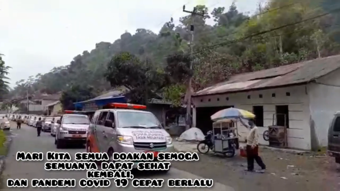 viral 14 ambulans mengantre untuk jemput pasien covid 19 di tasikmalaya