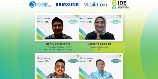 Kolaborasi Ekosistem Digital Sekolah IDE dan Samsung Didukung Komunitas IGI