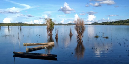 Danau Laet Sanggau, Keelokan 5 Pulau di Tengah Danau