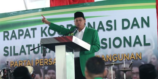 Di Rapimnas I, Djan Faridz Tegaskan PPP Telah Bersatu