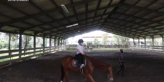 Keluarga Sultan! Pertama Latihan Berkuda, Rafathar Mau Langsung Dibelikan Kuda