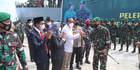 2 Bulan Misi Kemanusiaan, 600 Prajurit TNI Tinggalkan Lokasi Gempa Mamuju
