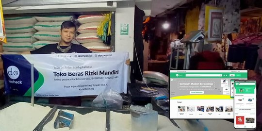 Jadi Platform Harga Terbaik, Docheck Tawarkan Solusi buat Pedagang Pasar Tradisional