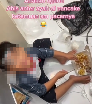 bocah mengadu ke ibunya habis antar ayah ketemu pacar