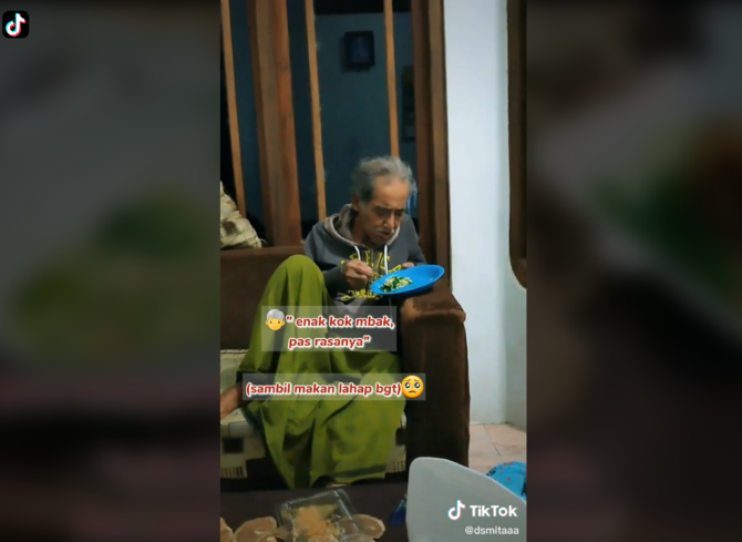 reaksi ayah makan mie goreng buatan anak