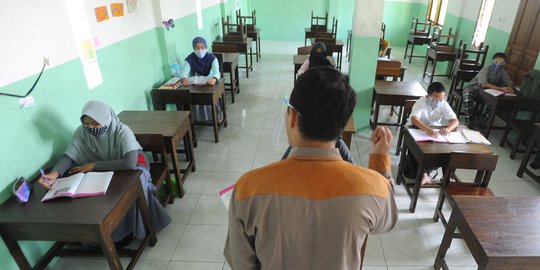 Uji Coba Sekolah di Bogor, Siswa yang Tak Diizinkan Orang Tua Tetap Belajar Daring