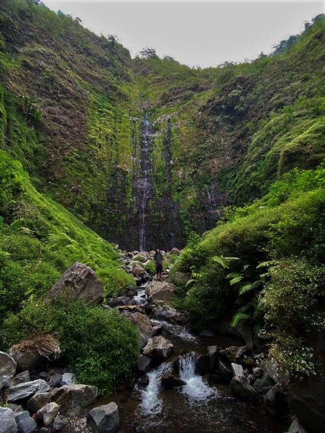 kelestarian air terjun semuncar yang masih terjaga
