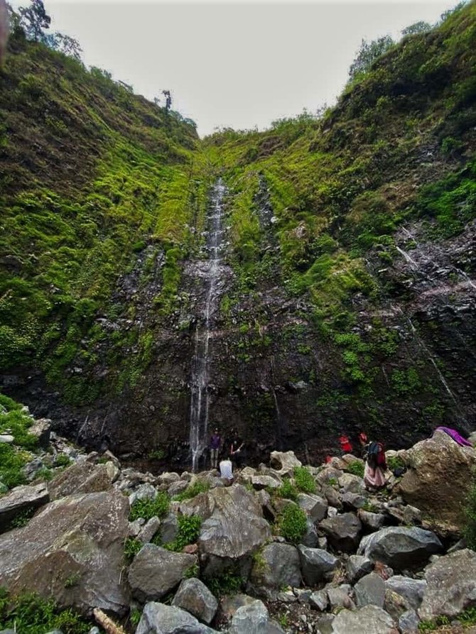 kelestarian air terjun semuncar yang masih terjaga