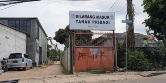 Wali Kota Tangerang Minta Satpol PP Bongkar Lahan yang Dipagar di Ciledug