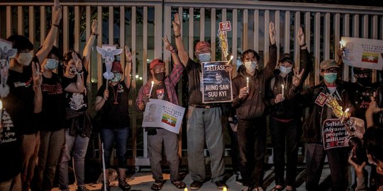 20 Demonstran dan Warga Sipil Tewas dalam Kekerasan Terbaru di Myanmar