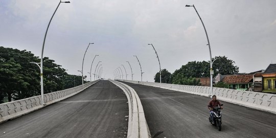 Pembangunan Flyover Cakung Hampir Rampung