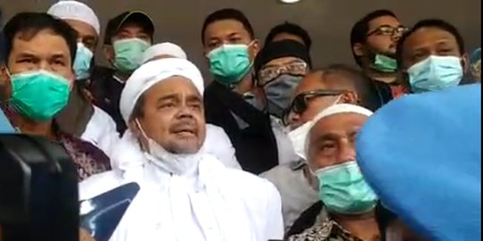 Rizieq Syihab Walk Out Sidang Kasus Tes Swab RS Ummi Bogor