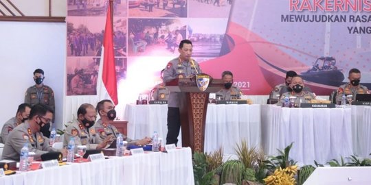 Rapat dengan Baharkam, Kapolri Ingatkan Persiapan Operasi Ketupat 2021