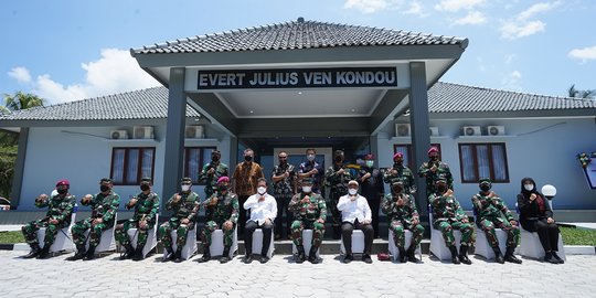 Kasal Yudo Margono Resmikan Mako Puslatpurmar 7 Lampon di Banyuwangi