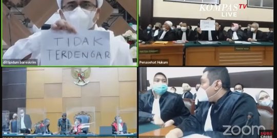 Sidang Kasus RS Ummi, Jaksa Dakwa Rizieq Berbohong Soal Hasil Tes Covid-19