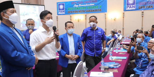 Hadir di Acara Musda V, Gibran Rakabuming Harap PAN Solo Tetap Solid
