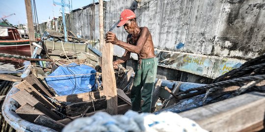 Asa Kakek Pembuat Kapal Nelayan di Sunda Kelapa