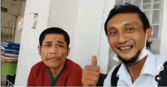 viral pria diduga anggota polisi ditemukan di rsj