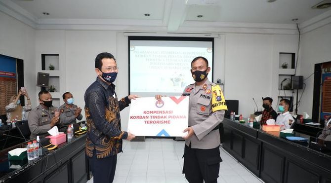 setahun lebih berlalu pemerintah lakukan ini untuk korban bom di polrestabes medan