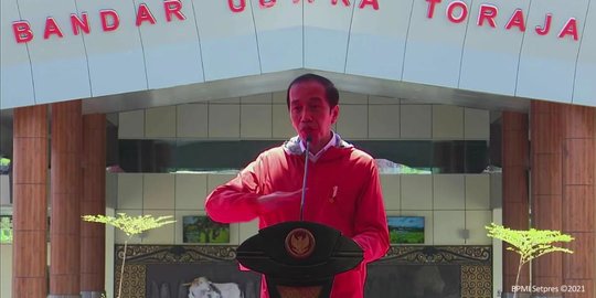 Jokowi Berharap Guru di Makassar Divaksinasi Covid-19 sebelum Sekolah Tatap Muka